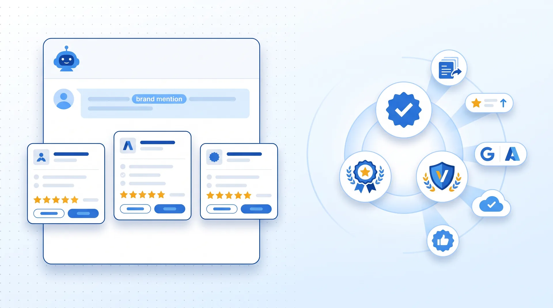 AI search engines recommending brands to users