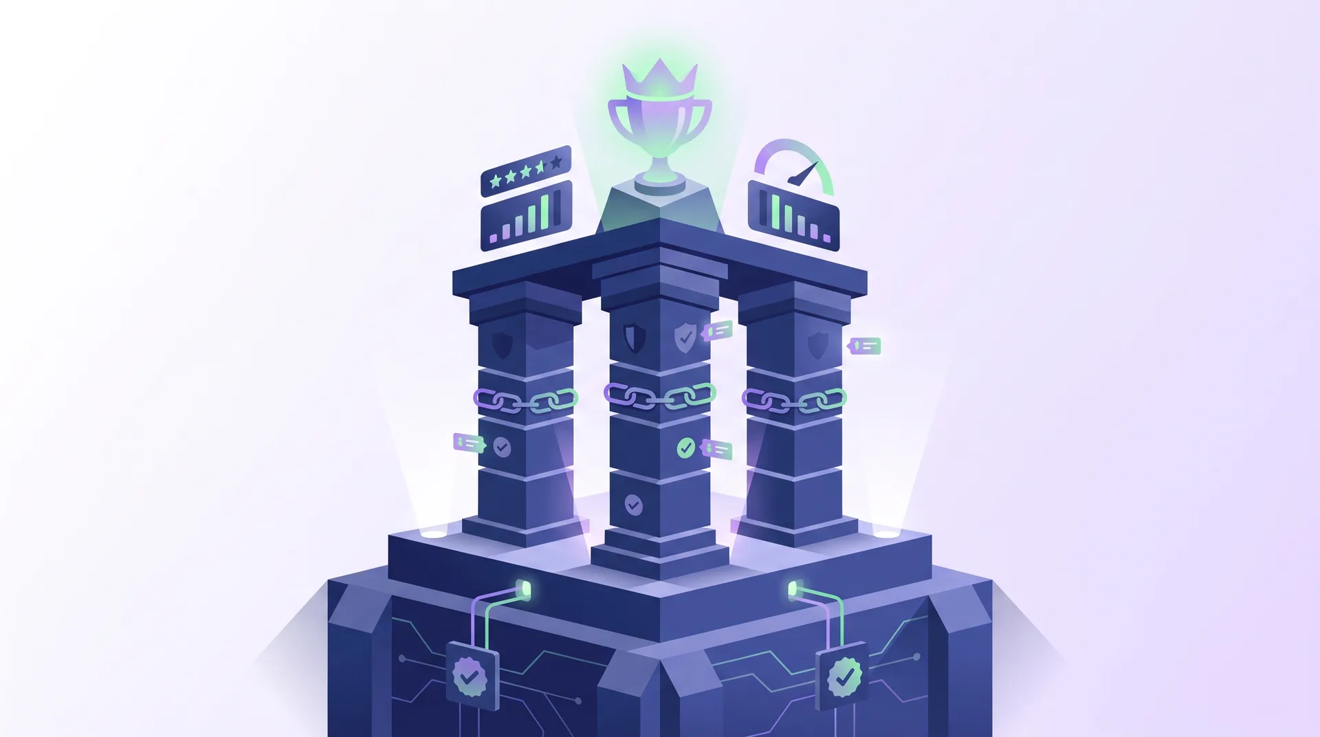 Brand authority building through contextual mentions and trusted sources